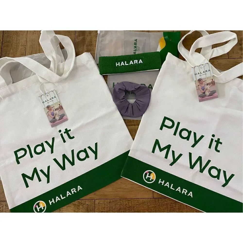 Halara Tote Bags & Accessories Sweatband Ponytail Lot #11